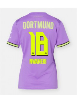 Ženski Nogometna dresi replika Borussia Dortmund Ethan Nwaneri #18 Tretji 2026-27 Kratek rokav Ženski Nogometna dresi replika Borussia Dortmund Ethan Nwaneri #18 Tretji 2026-27 Kratek rokav